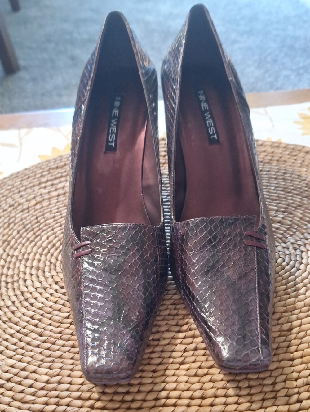 Nine West Purple Snake